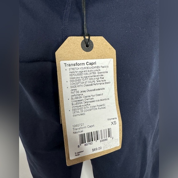 Prana Transform High Waisted Yoga Capris size XS - Picture 7 of 11